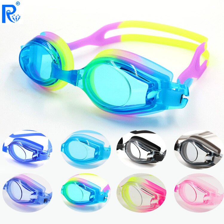 Zwembrillen voor heren en dames  /30: Zuurblauw