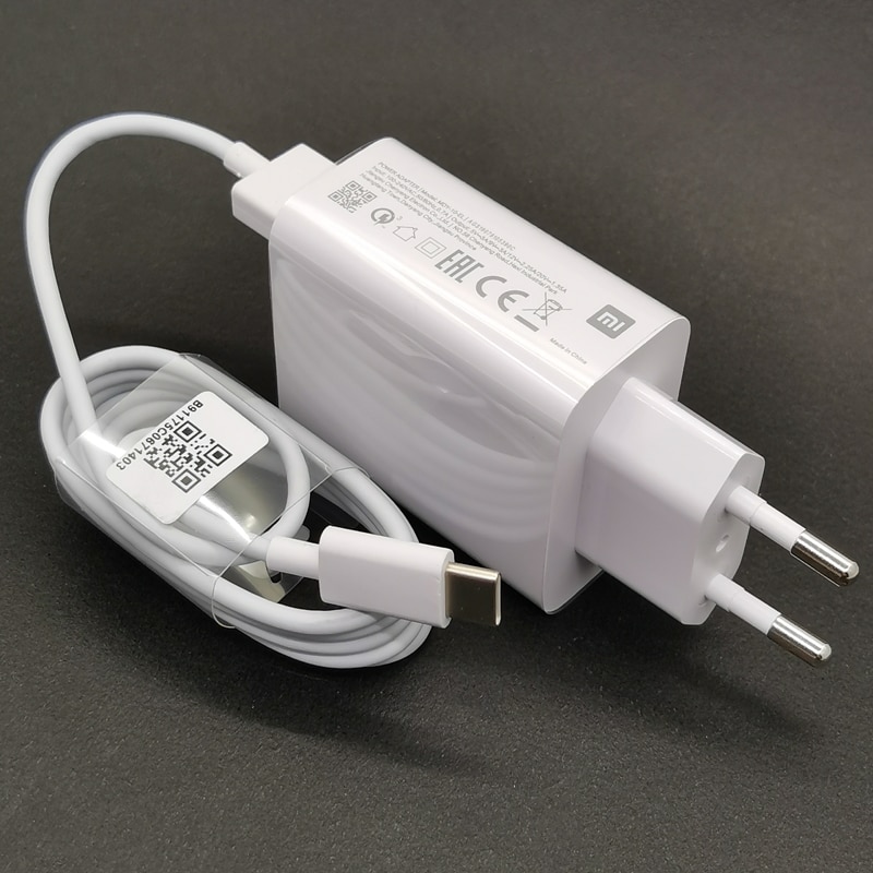 Xiaomi fast charger QC4.0 27W Fast charge Adapter Type c cable for Mi 9 10 9t Poco F2 Pro X3 X2 Redmi note 7 8 9 9s k20 k30 pro