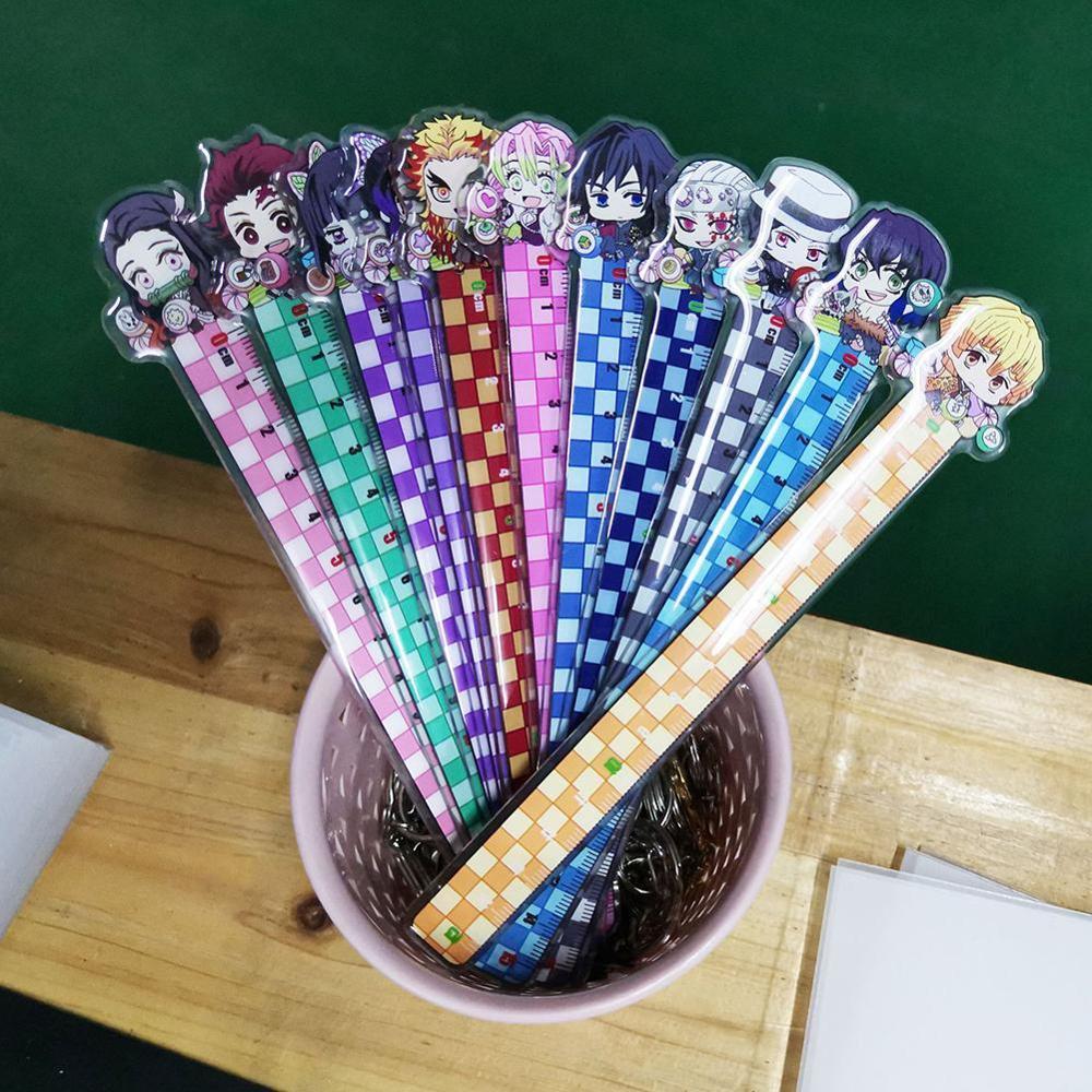 4pcs/ Set Of Art Painting Template Ruler Puzzle Stationery Children'S Ruler Stationery Cartoon Office Figure Drawing Suppli Q5W1