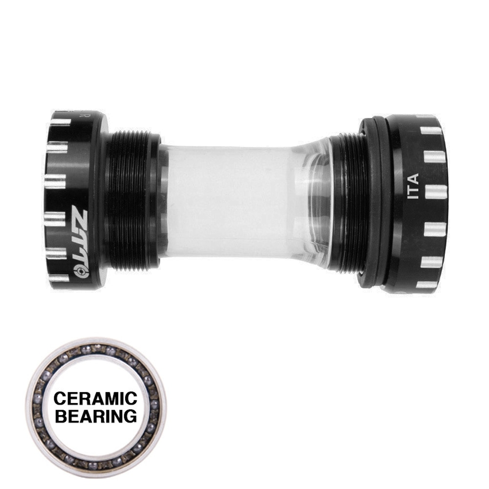 Mountain Bike Ceramic Bearings Bottom Bracket BB109 Italian Threaded Aluminum alloy construction Bottom Bracket