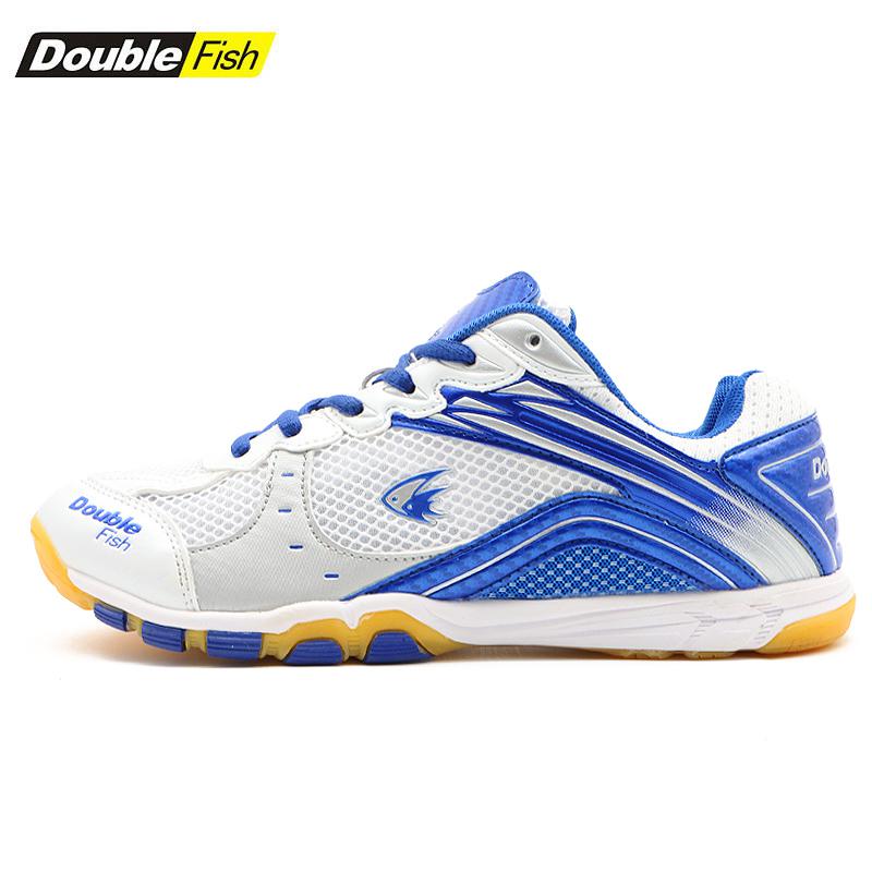 Dubbel fisk bordtennis skor df -868 pingis inomhuskudde träningssneakers som andas: 41