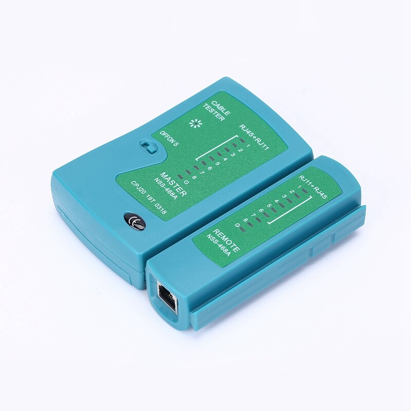 Tester per cavi di rete professionale per strumenti di Test remoti RJ45 RJ11 RJ12 CAT5 UTP LAN Cable Tester Detector