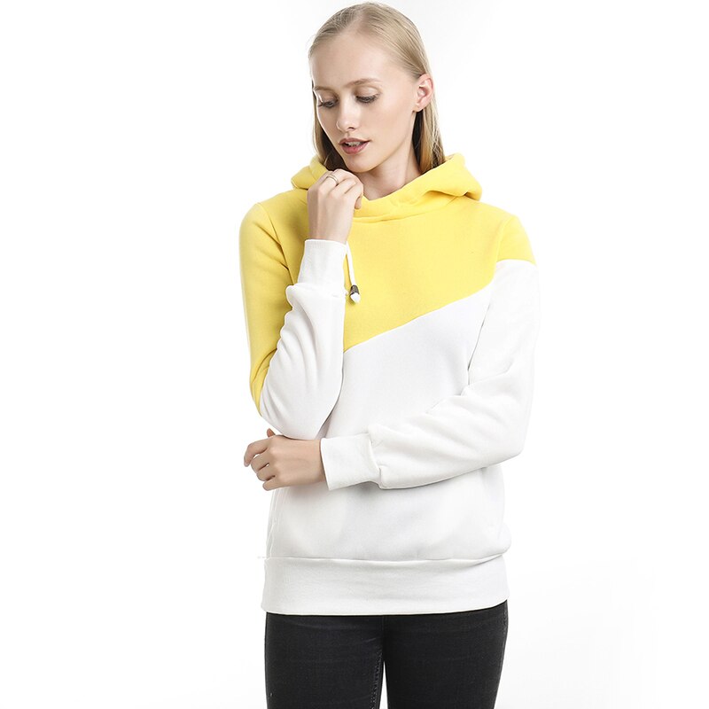 Frauen Vlies Hoodie Sweatshirts Winter Japanische Übergröße Damen zur Seite fahren Warme Tasche Mit Kapuze Jacke
