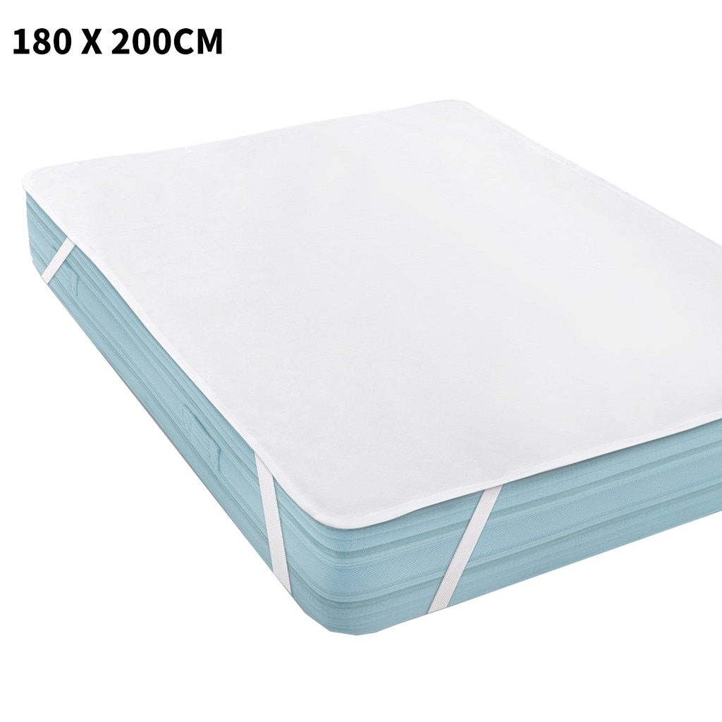 180X200Cm Bed Matras Waterdicht Matrashoes Zachte Matras Topper Wasbare Kids Bed Matras Protector Matelas