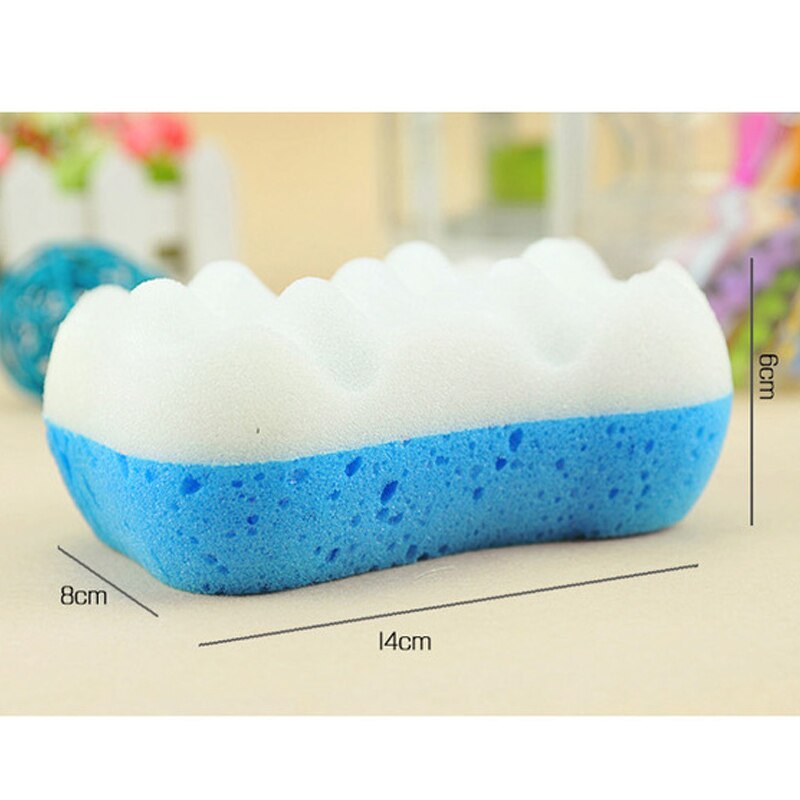 4 stuks Bad Sponzen Douche Scrubbers Exfoliërende Body Massage Zachte Baden Borstel OR88