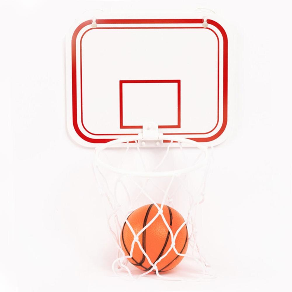 Mini Plastic Indoor Basketball Hoop Over Door Wall-Mount Kids Sports With Ball
