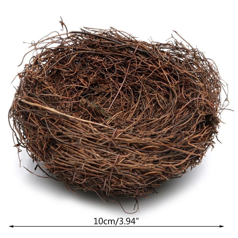 Easter Decor of Simulated Mini Artificial Quail Egg Bird's Nest Model 10cm/15cm