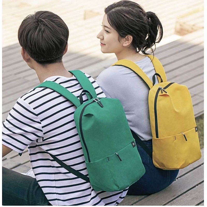 Original xiaomi 10l rygsæk taske farverig fritidssport brystsæk unisex til mænds kvinder rejsetasker til barn rygsæk