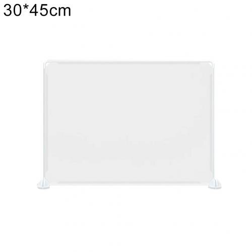 Kontor klasserom skrivebord bord klart anti dråpe partisjon skjermdeler bord: Fjern 30 x 45cm