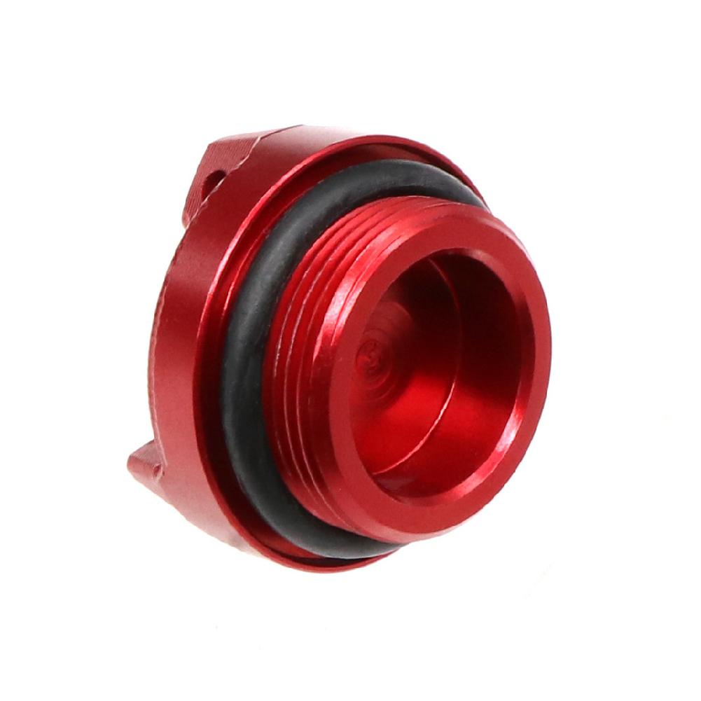 Adeeing, tapón de llenado de aceite de Motor de aleación de aluminio rojo Universal, tapón de relleno de aceite de tornillo para KAWASAKI NINJA300 Z250