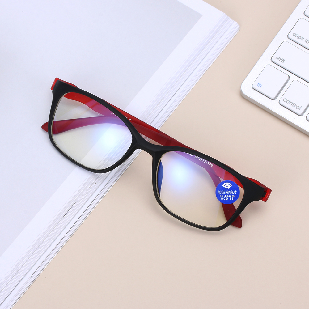 Uv400 anti-blue-ray brillen, leesbrillen, flexibel, ultralicht,  tr90 computerbrillen, stralingsbeschermende anti-vermoeidheidsbrillen