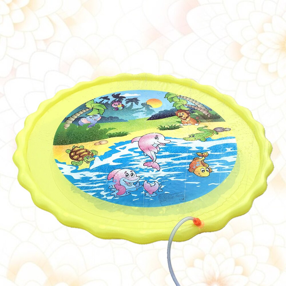 1pc sammenleggbare morsomme lekeputer vannspraymatte spraypute for barn: Default Title