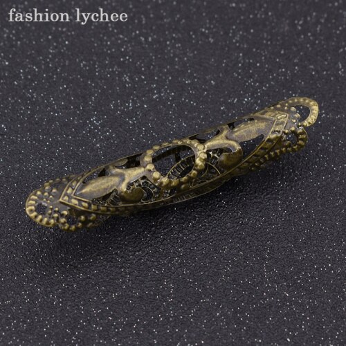 lychee Vintage Tibetaanse Hol Gesneden Metalen Kralen Dreadlock Manchetten Clip Haarverlenging Tool Sieraden: Antique Cooper