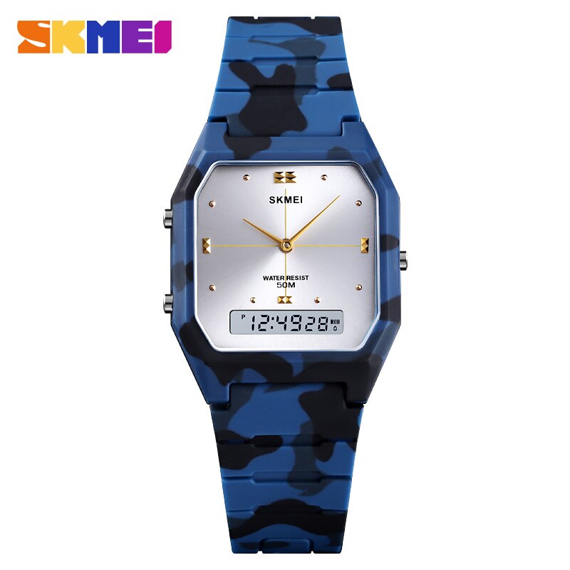 SKMEI 3 temps adolescent montres Chrono alarme enfants montre Sport numérique garçons filles heure étanche relogio infantil 1604: 1604CMDKBU
