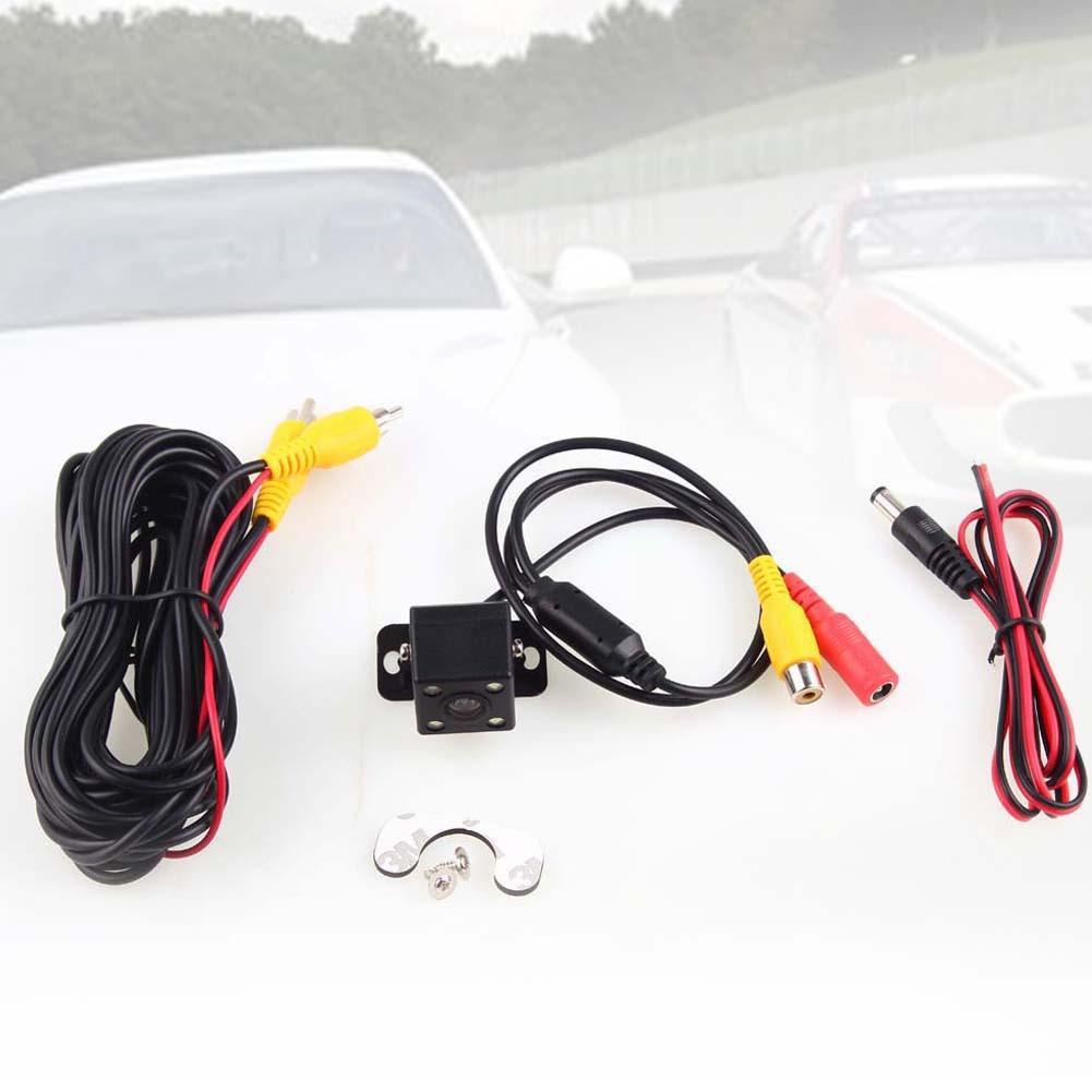 4 LED 12V Back Up Rear View Reverse Backup Camera Cam Night Vision Waterproof