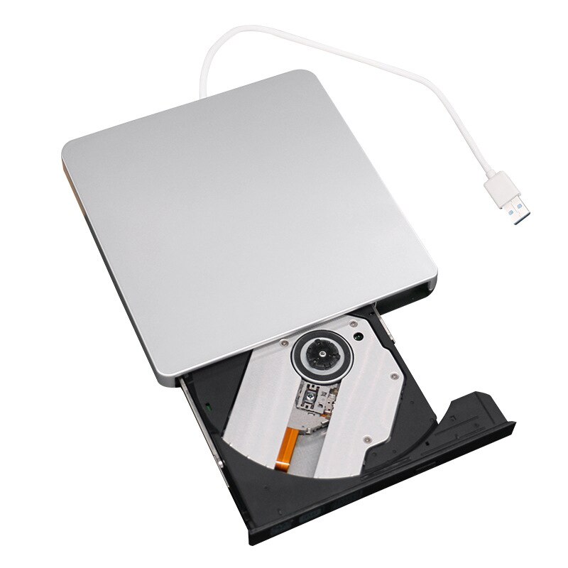 DVD Drive USB 3.0 Optical Player Burner Reader CD-RW Portable External Recorder Burner External CD-RW / DVD-RW Drive