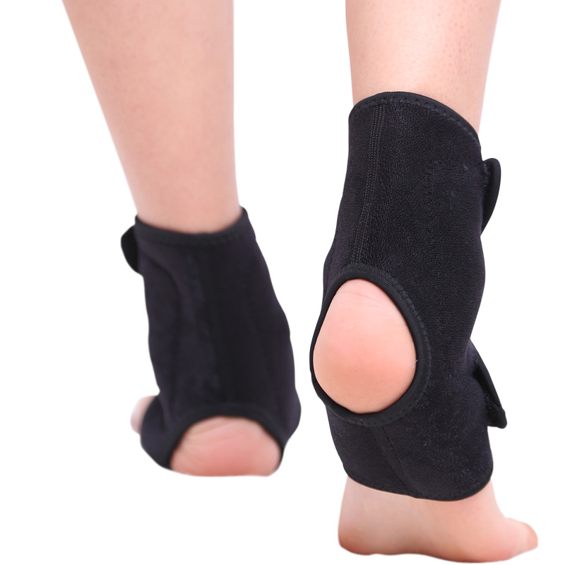 1 paio di tormalina autoriscaldante terapia magnetica a infrarossi lontani cura della caviglia supporto per cintura tutore tallone massaggiatore assistenza sanitaria del piede