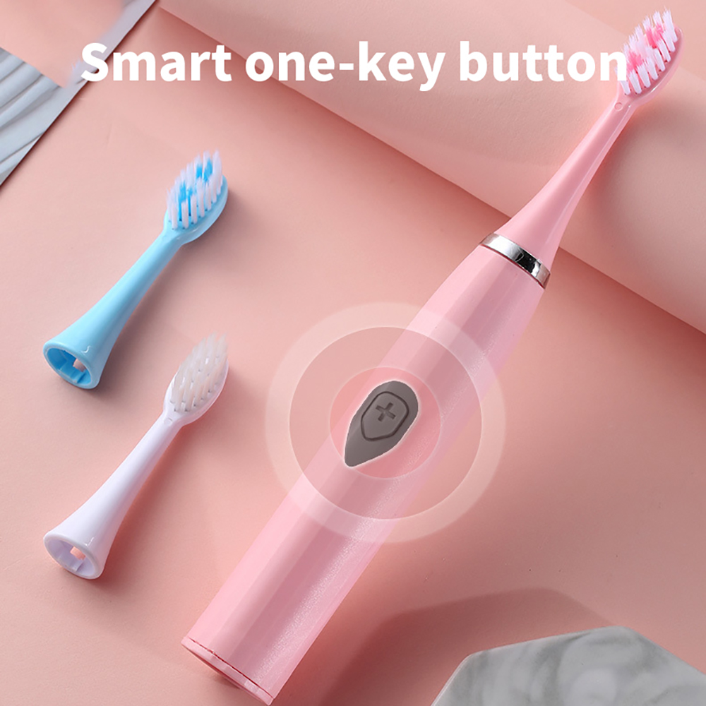 Three-head Electric Toothbrush Household Adult Couple Models Ultrasonic Toothbrush Waterproof Male and Female Models