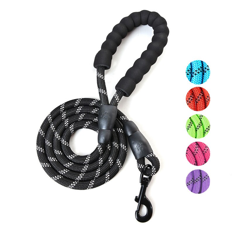 Reflecterende Grote Hondenriem Nylon Touw Pet Running Tracking Riemen Lange Lood Hond Bergbeklimmen Touw Voor Medium Grote hond