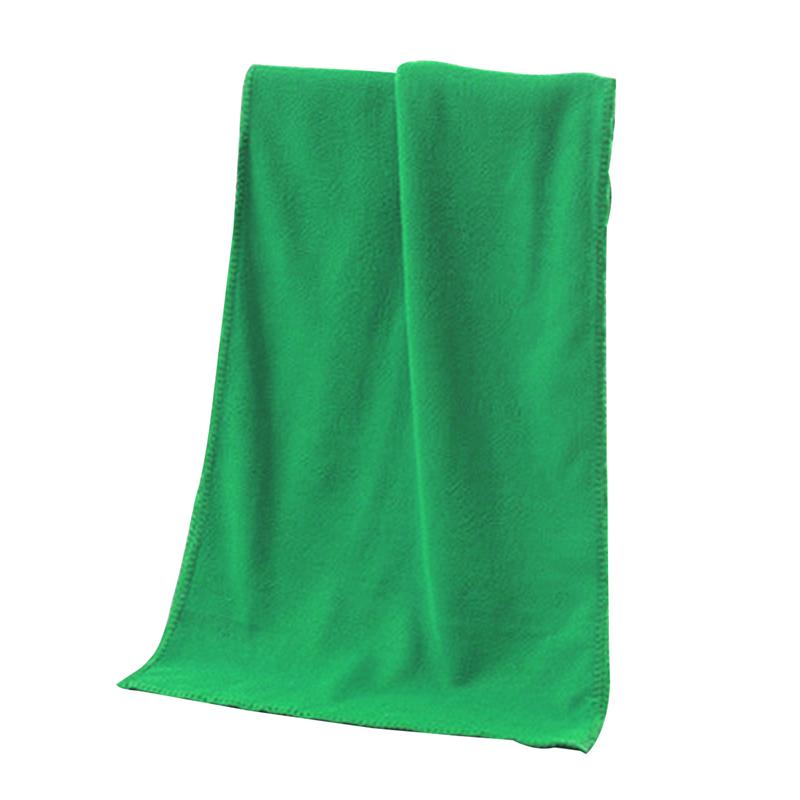 1pc 30 x 70cm mikrofiber bilrengøringsduge bilpleje håndklæder auto bil polering voks voks tørring håndklæde klud automatisk rengøringsrenser: Grøn