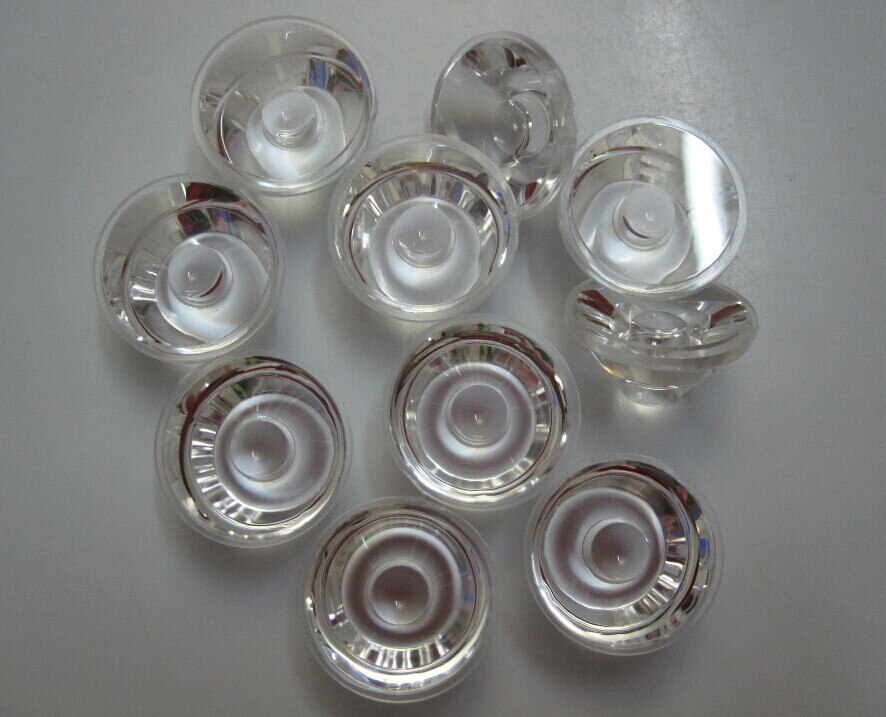 20mm Led Lens smooth face LENS For led spot light PAR bulb lamp series beam angle 60 90 120 degree Condensing Lens