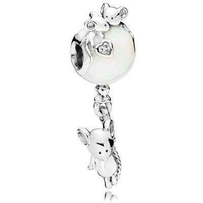 NUOVO 2018 NUOVO 100% 925 Sterling Silver Charm Bead Piercing Lumaca di Cristallo Del Cuore Donne Europeo Adatto FAI DA TE Braccialetto di Fabbrica: 10