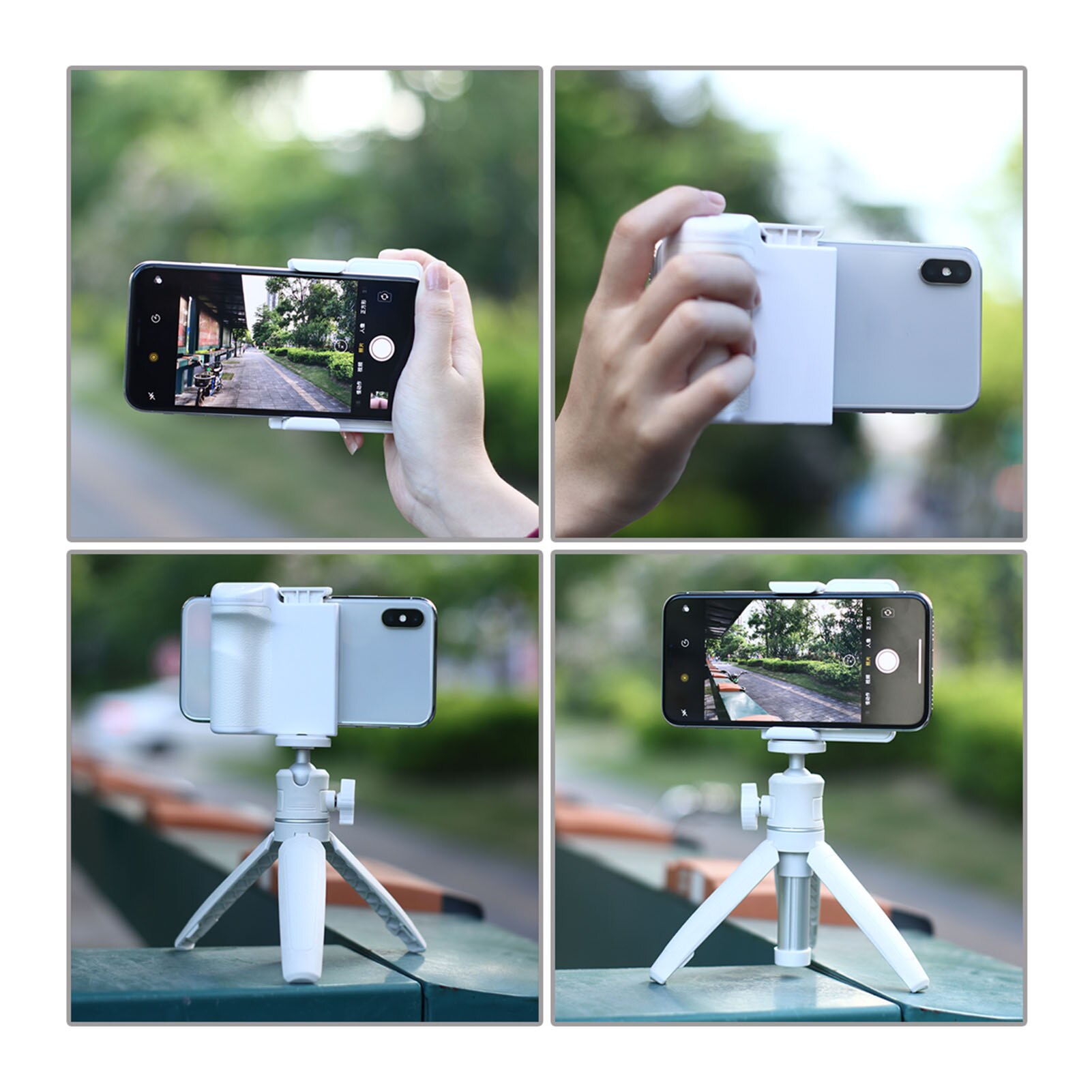 Ulanzi CapGrip Smartphone Gimbal - Bluetooth Remote Control - Anti-Shake Grip Stand