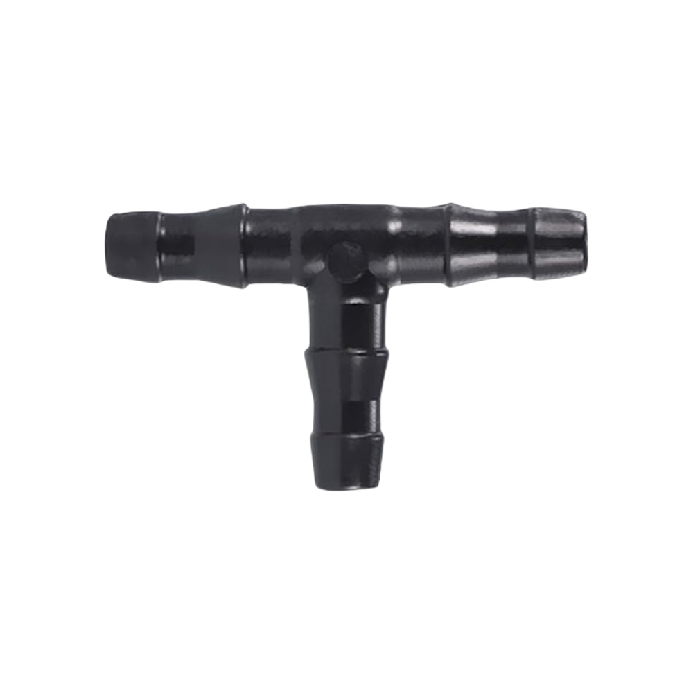 100pcs Drip lrrigation System Accessories lrrigation Drip 1/4inch Tube Flower Pot Vegetable Garden Lawn Water Hose Fitting: Silver