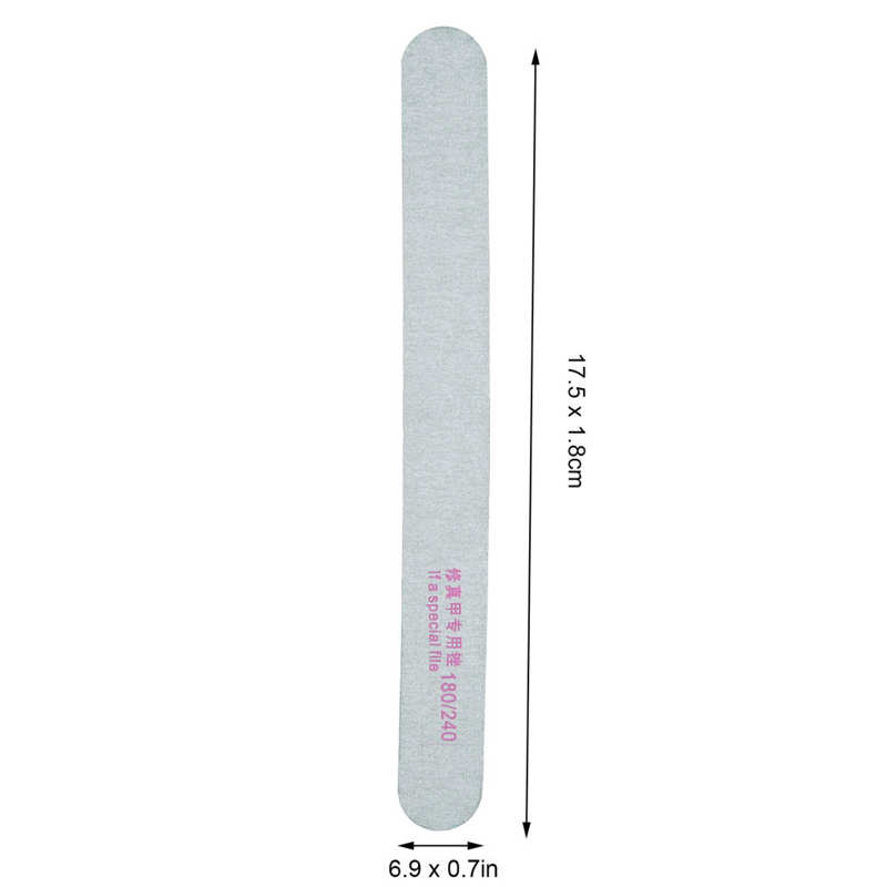 Nail Art Files Nail Files Nail Files Double Sided 180/240 Grit Nail Buffering Files for Home Nail Salon Home Nail Files