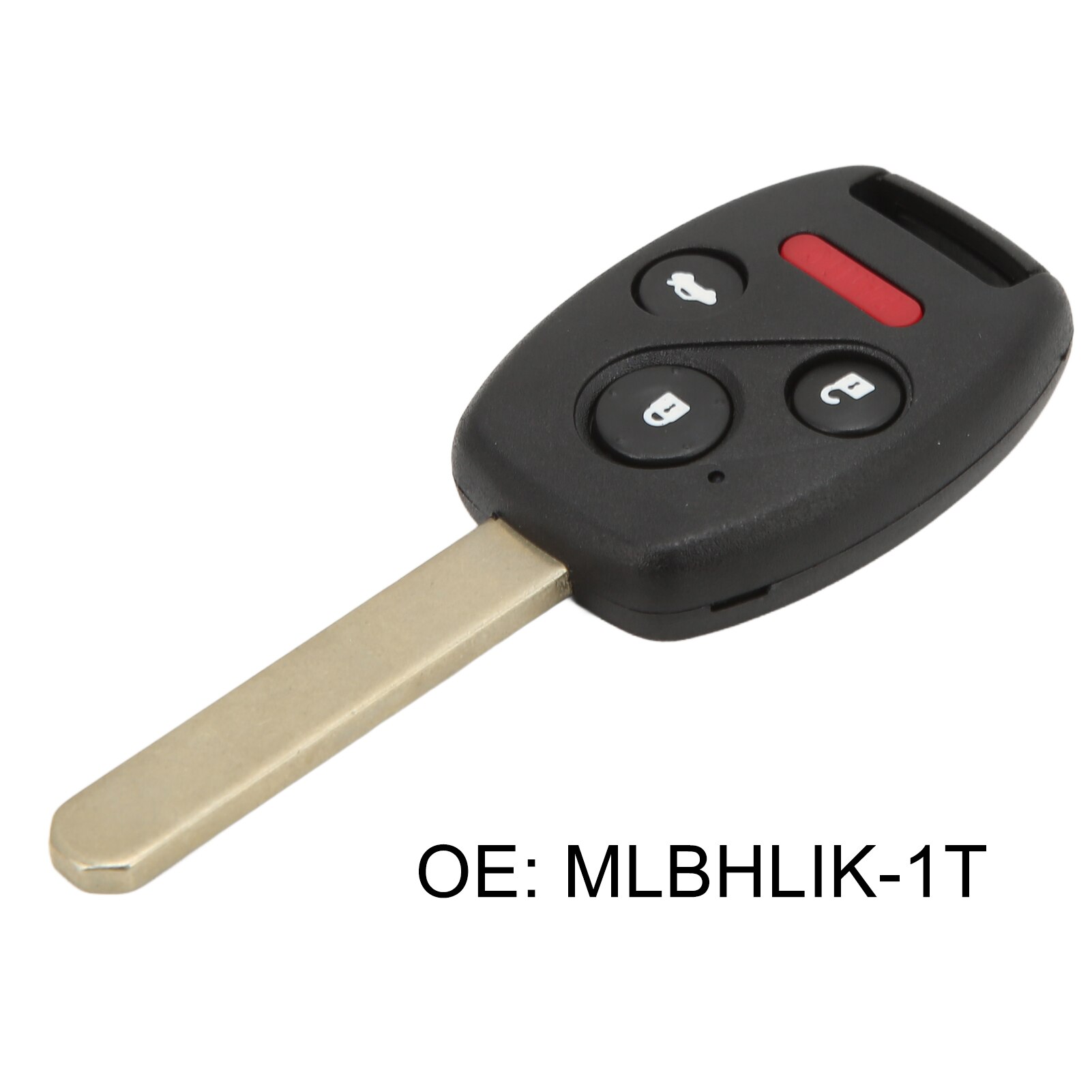 MLBHLIK‑1T Car Remote Key 4‑Button Car Key Fob with Chip for Upgrade Replacement for Accord Coup 08‑12