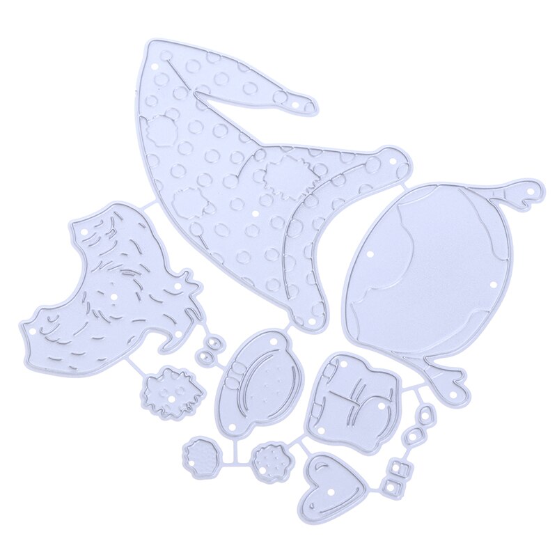 Santa Claus Set Metal Cutting Dies Stencils for Scrapbooking/photo Album stamps Decorative Embossing DIY Cards