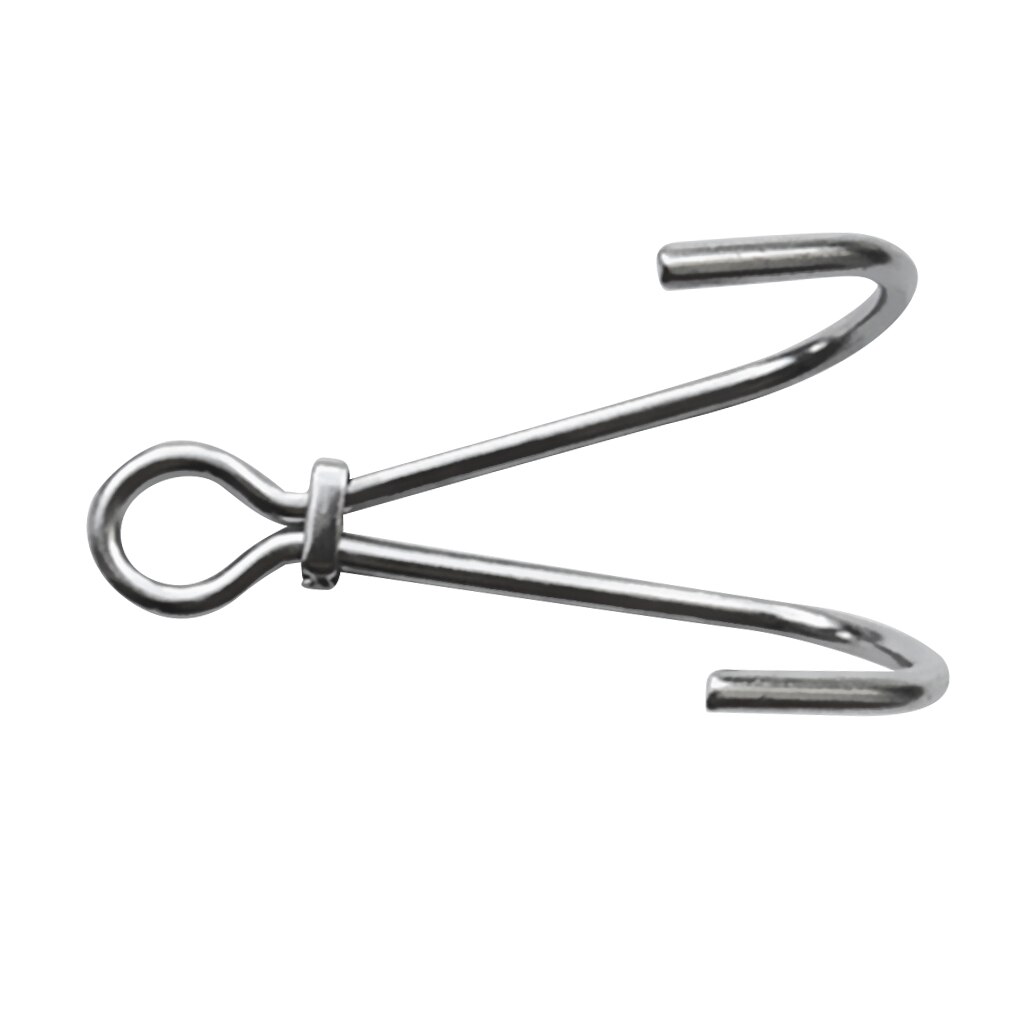 Double Hook Diving Double Reef Hook Scuba Dive Hook Underwater Photography For Safety Surface Waiting Boat Gear Accessory