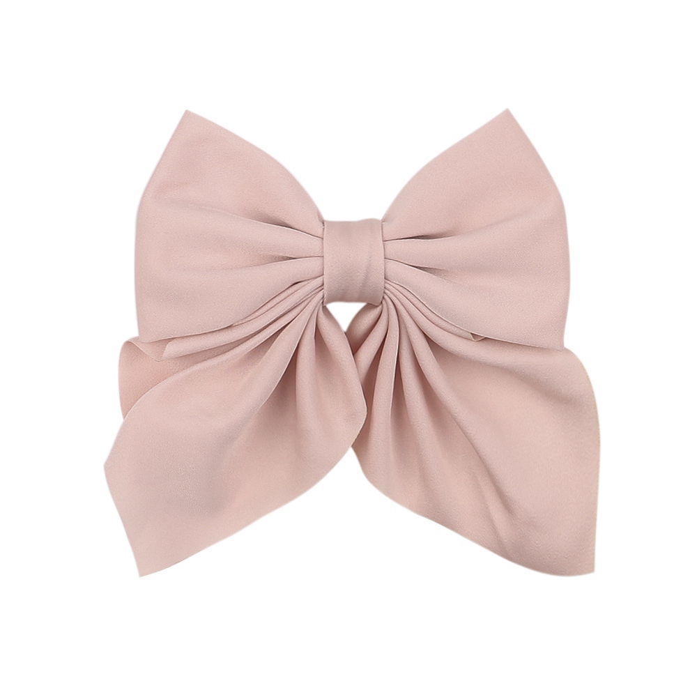 1 pieza de lazos grandes para el cabello, pinzas para el cabello de satén de dos capas, lazo de mariposa para niñas, horquilla con lazo, horquilla de , accesorios para el cabello: Multicolor