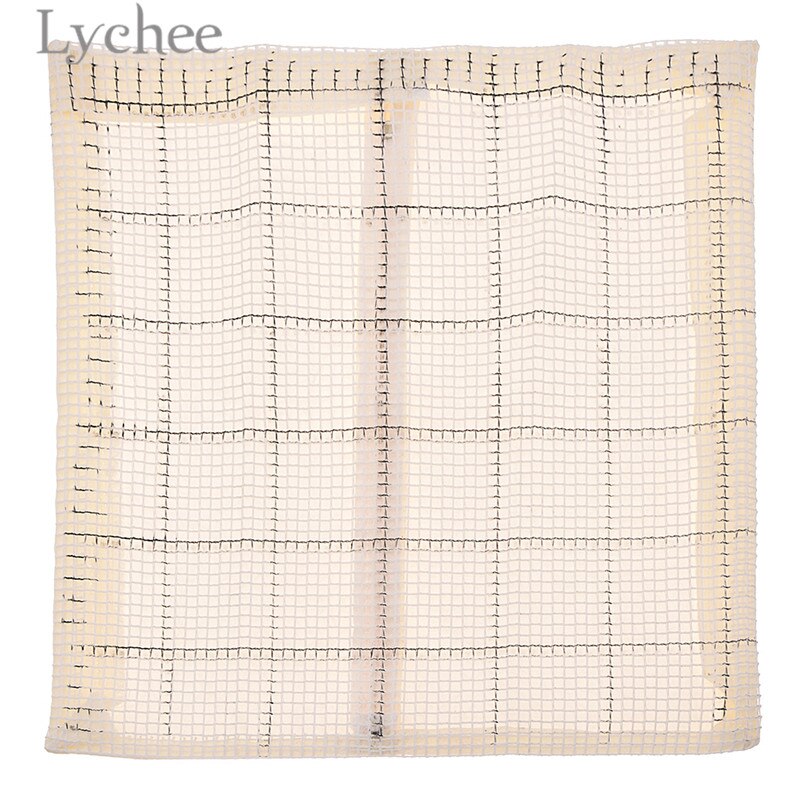 Lychee Life-funda de almohada con patrón de perro Kawaii, Kits de gancho de pestillo, cojín bordado sin terminar, suministros de Material de costura DIY