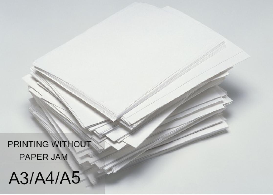 100 st/ förpackning 70g kopiatorpapper  a4 enstaka kontorsmaterialpåse spade 80g vitt papper fcl utskrivbart klistermärke kopieringspapper