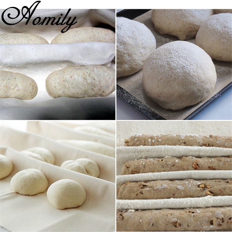 Amoliy brød gæret klud bagemåtte korrektur dej bagere brød baguette gæringsmåtte bagemåtte bageværktøj til kager
