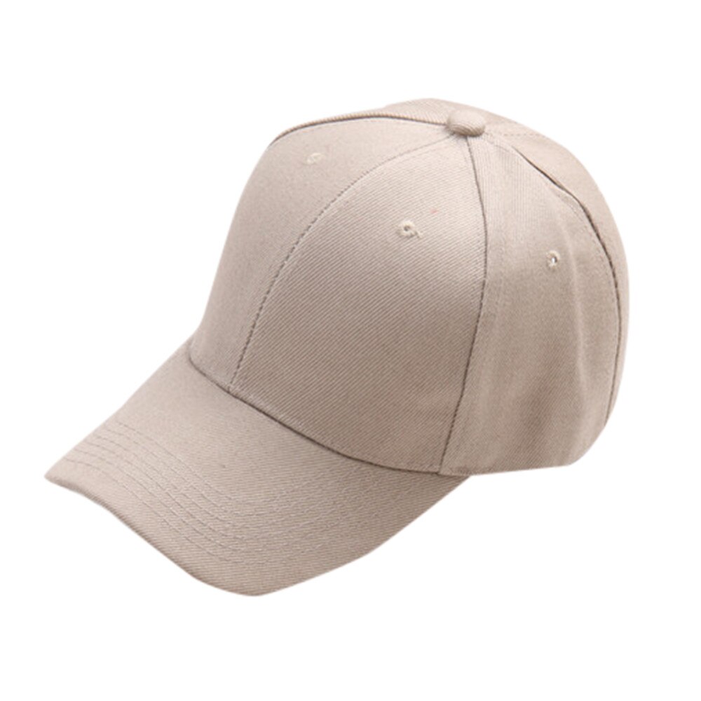 25# Outdoor Sport Hat Summer Hat Cap Children Teenagers Hat Show Solid Kids Hat Boys Girls Snapback Hats Caps Шапка Зимняя: Khaki 