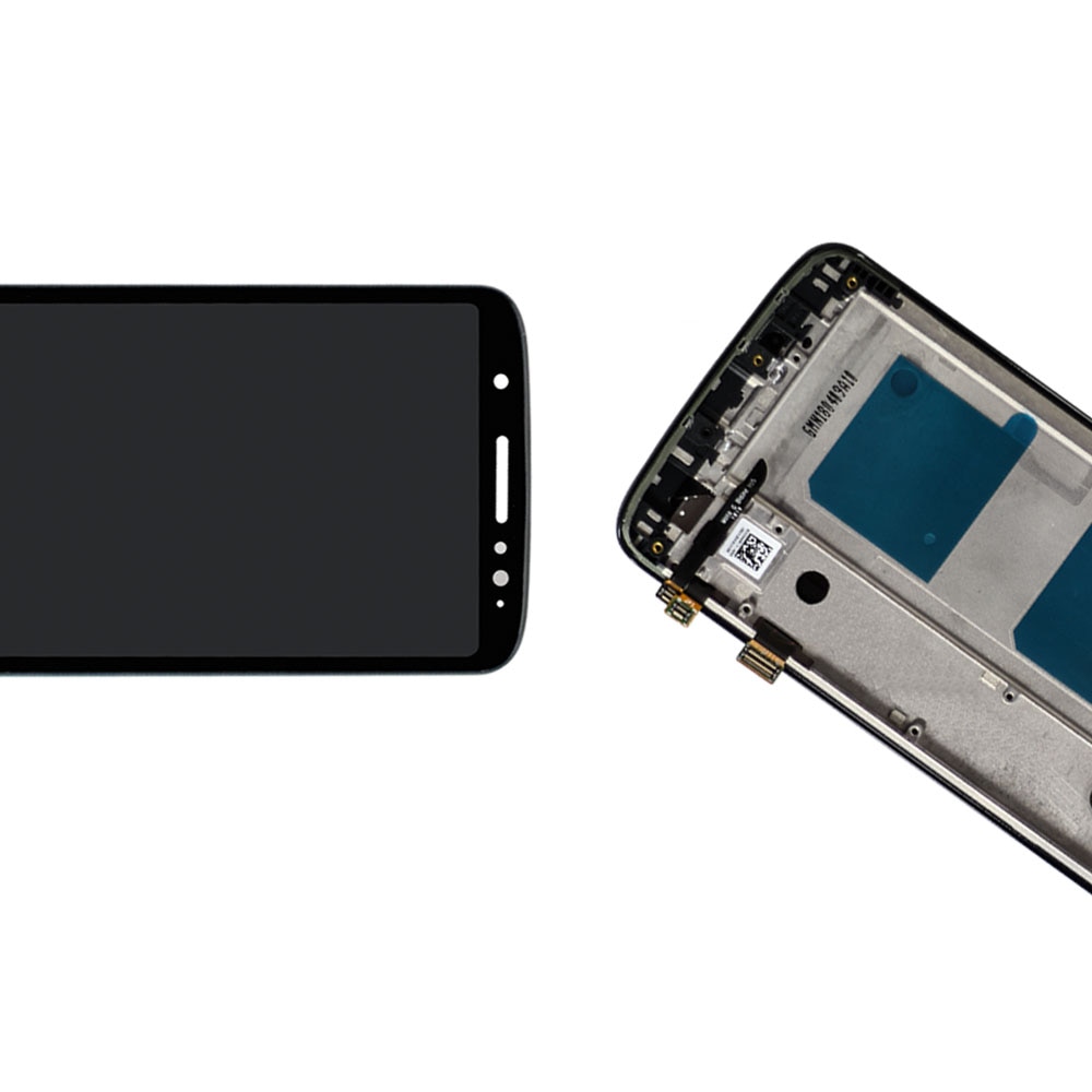Écran tactile lcd de  g6 5.7 avec châssis pour motorola moto  g6 xt1925