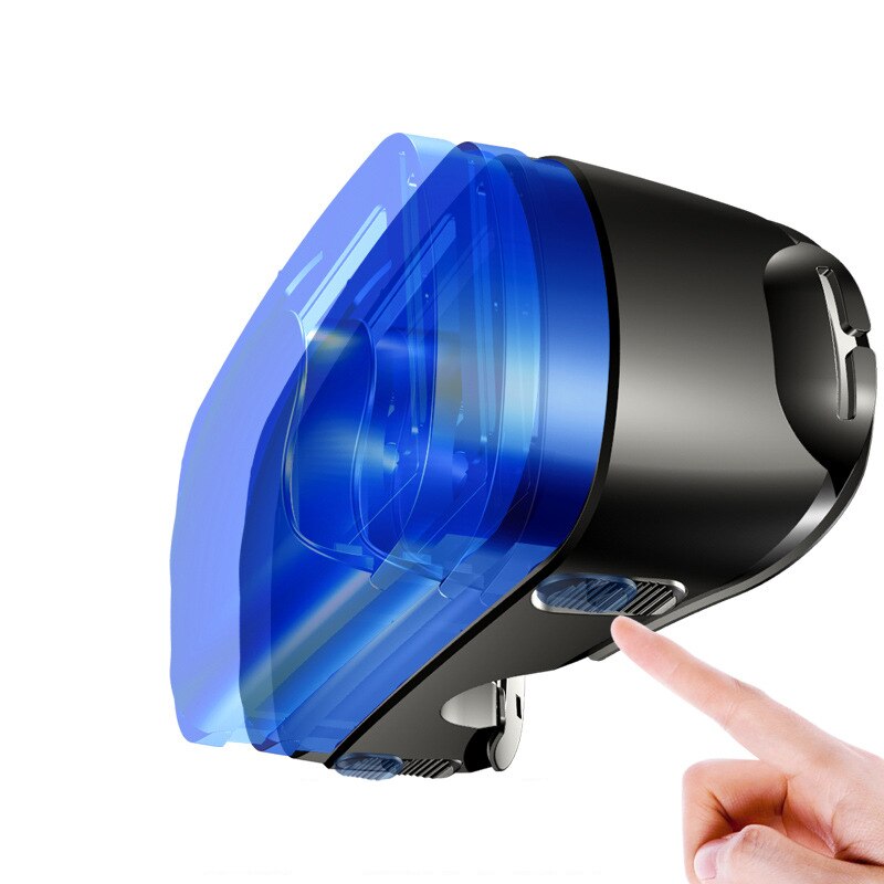 Gafas de realidad virtual 3D para teléfono móvil, casco de realidad virtual, espejo mágico, Blu-ray, inteligente, generación de grasa, película 3D, novedad de