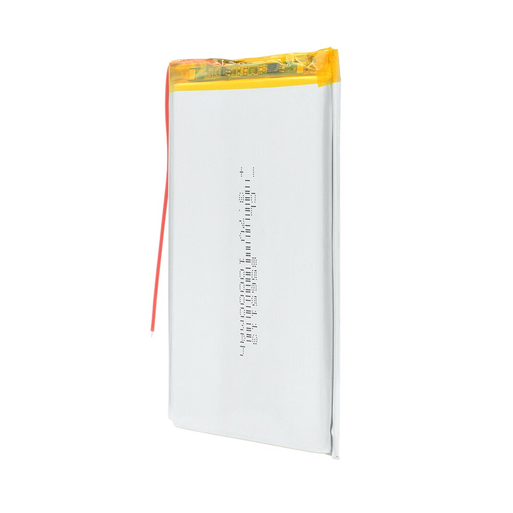 3.7V polymer lithium battery 10000mah 8565113 mobile power charging treasure DIY rechargeable For MP4 GPS Tablet MID Power Bank