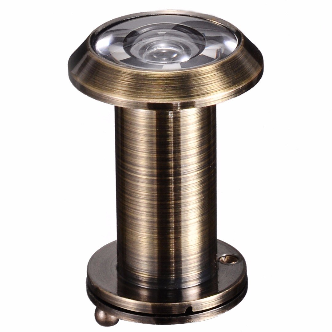 200 Degree Door Eye Spy Hole Hidden Pinhole Peephole Adjustable Glass Lens Security For Home Hardware Parts