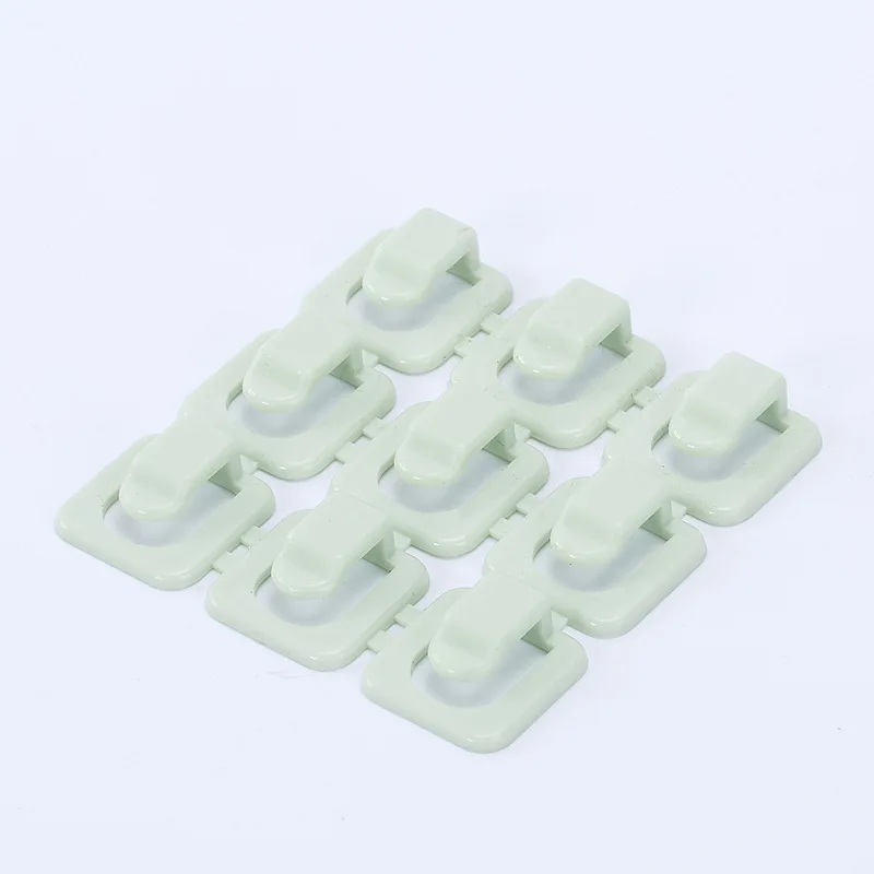 18pcs/set Cable Clips Self-adhesive Earphone USB Charger Cable Winder Wire Cord Data Line Fixer Organizer Office Accessories: Blue