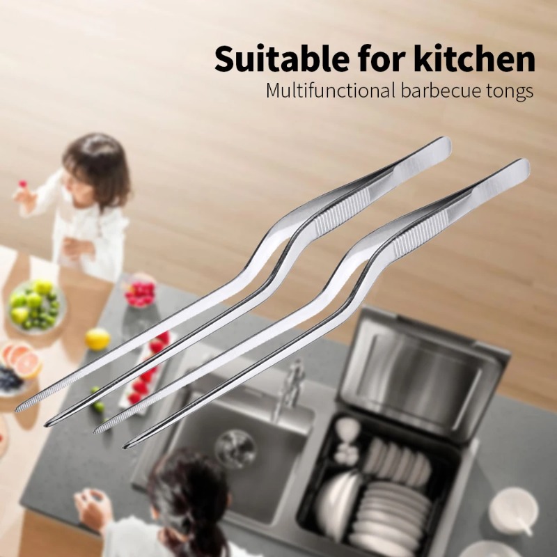 Zeevruchten Gereedschap Keuken Pincet Tang Meerdere Types Professionele Chef-Kok Plating Roestvrij Staal Chef Keuken Tool Bbq Clip