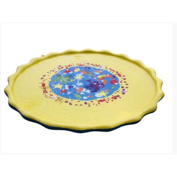 Diameter Sprinkle Splash Play Mat Inflatable Spray Water Cushion Summer Kids Play Water: Default Title