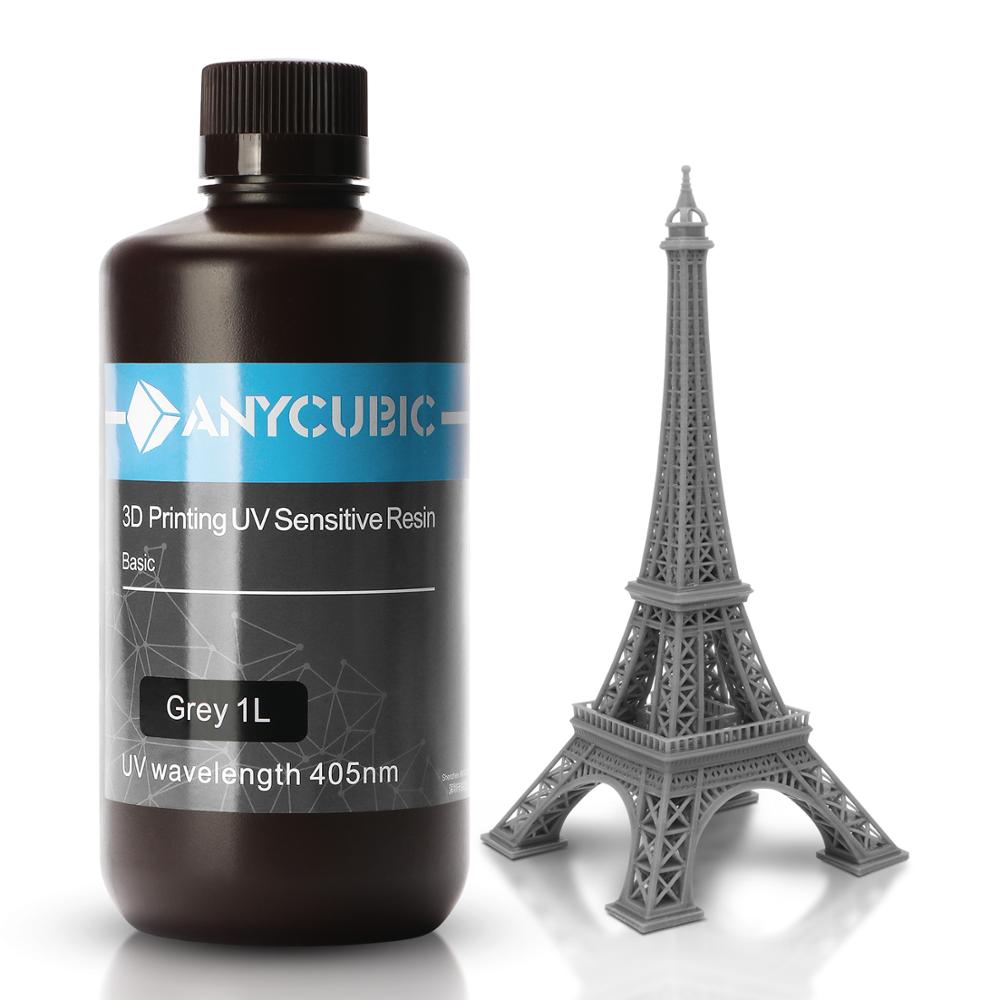 ANYCUBIC 405nm UV Harz Für Photon 3D Drucker Photon-S Druck Material LCD UV Empfindliche Normalen 500 ml/1L Flüssigkeit Flasche