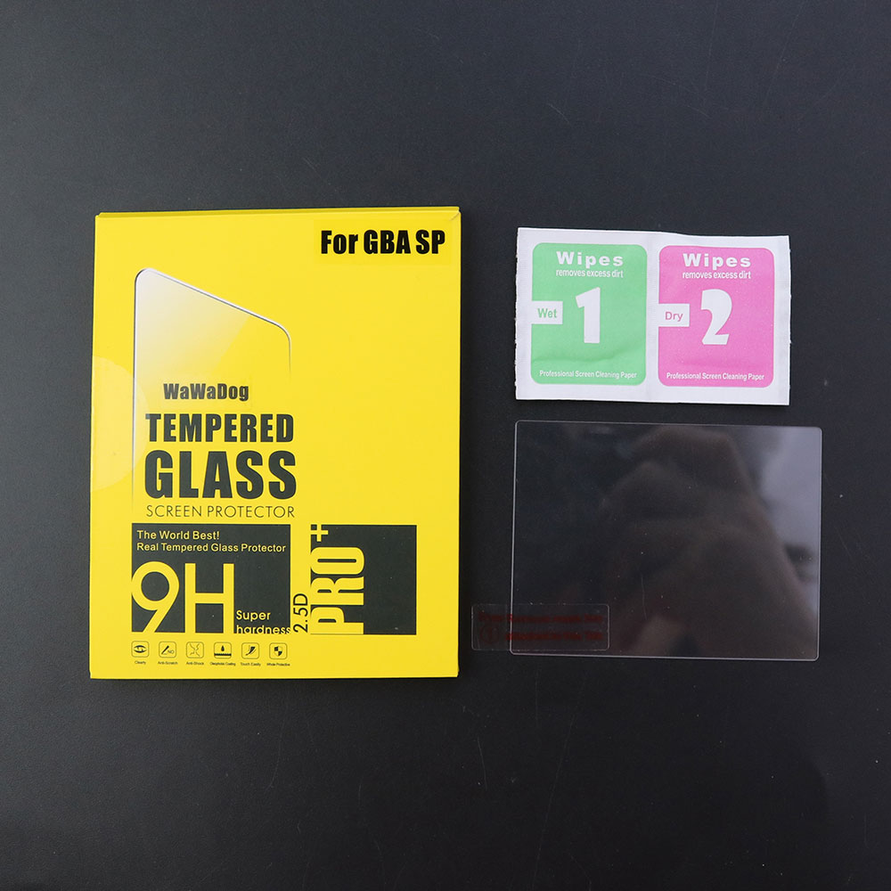 JCD Anti Scratch Tempered Glass for Gameboy Advance GBA for Gameboy Color GB GBC GBP GBA SP Console Screen Protector Film Guard: Gold