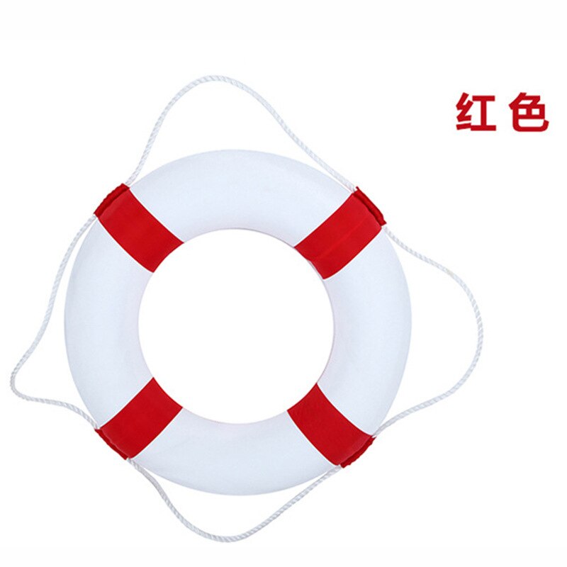 Children's Lifebuoy Thickened Lifesaving Float Ring Lifebuoy Swimming Ring Swimming Pool Beach Floating Party Water Sports Ring: Red