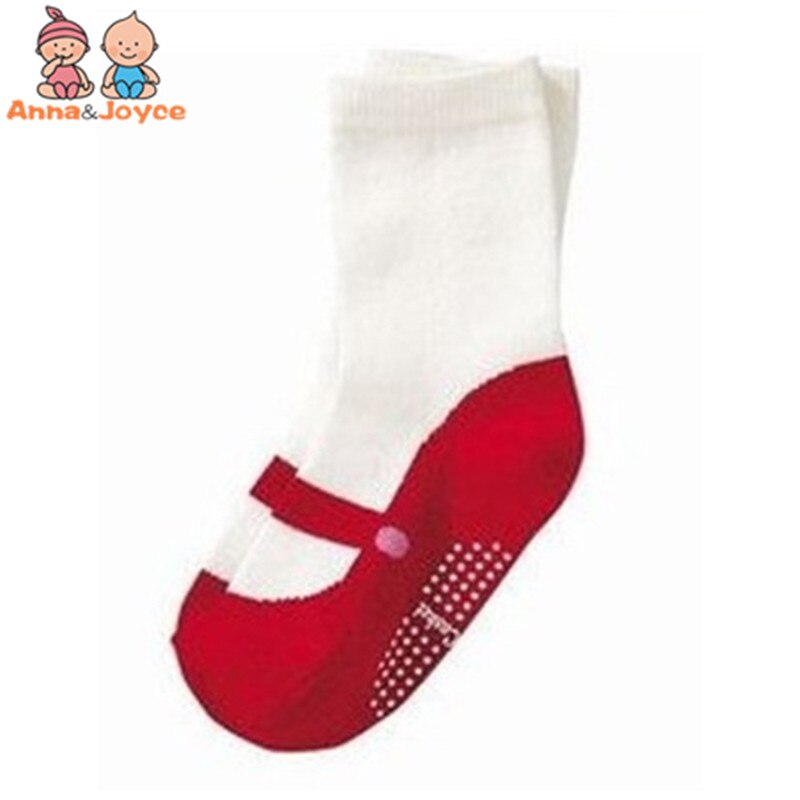 5 paia di scarpe imitazione cotone calzini per bambini All-Match Ballet Dance TWS0139