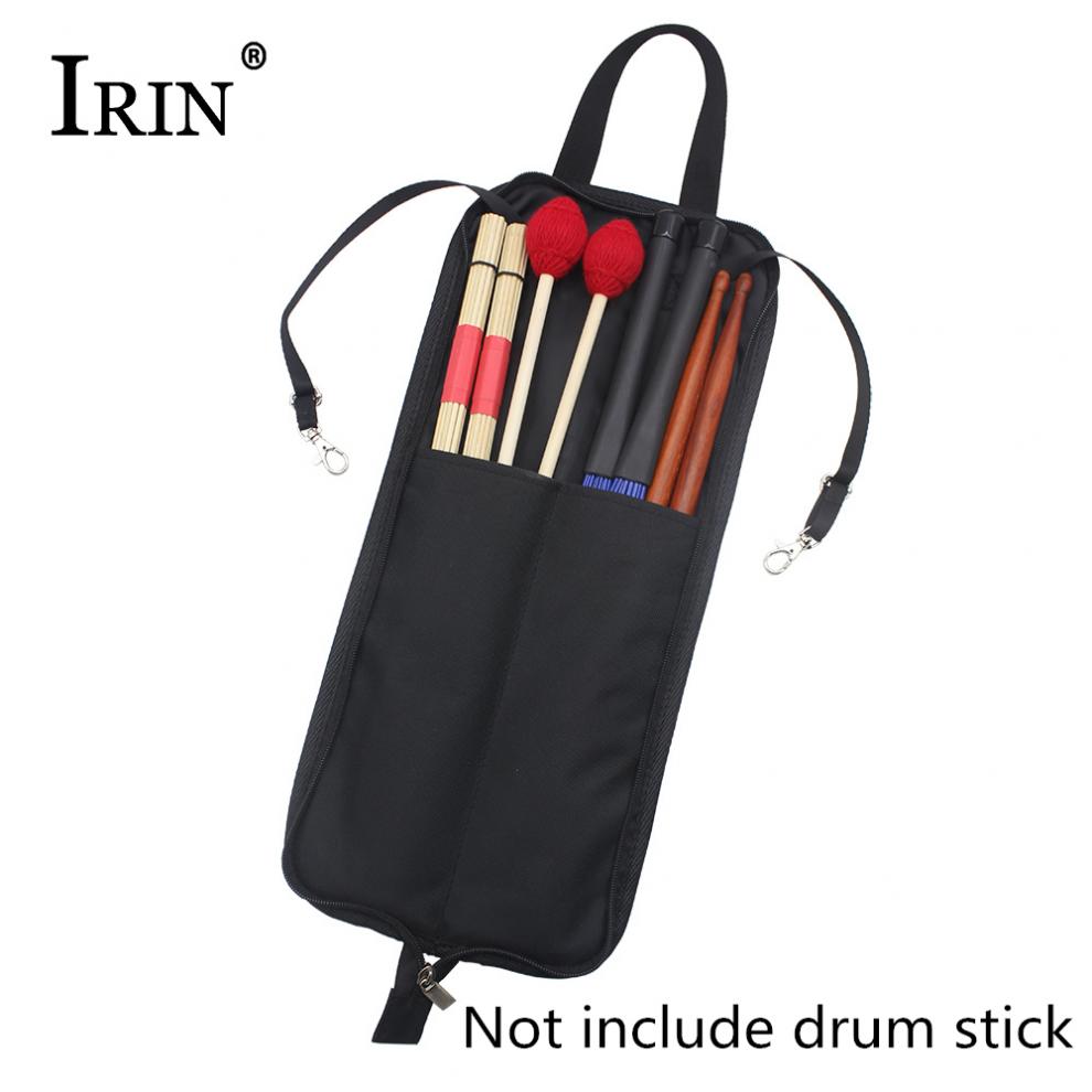 Irin Drum Stok Gig Bag Waterdichte Oxford Doek Drumsticks Case Houder Met Handige Riem Percussie-instrumenten Onderdelen Accessoires