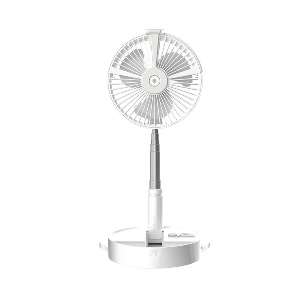 Mini ventilateur télescopique Portable ventilateur étudiant Rechargeable USB ventilateur Portable 2 en 1 support de sol ventilateur sur pied ventilateur pliable Ventilador